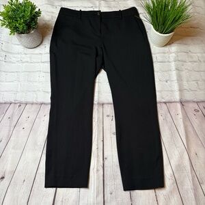 J.Crew Black Straight Leg Ankle Dress Pants Size 12